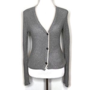 James Perse Open Knit Cardigan